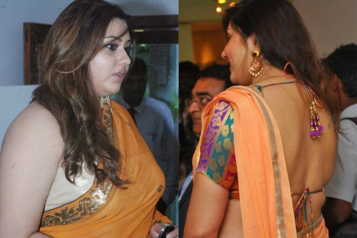 Namitha in saree