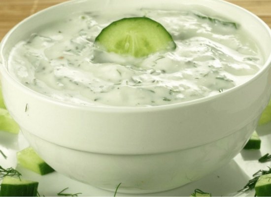 Cucumber paste