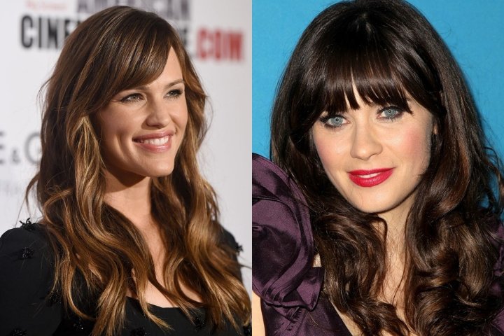 25+ Amazing Hairstyles and Haircuts With Bangs For Naturally Curly Hair