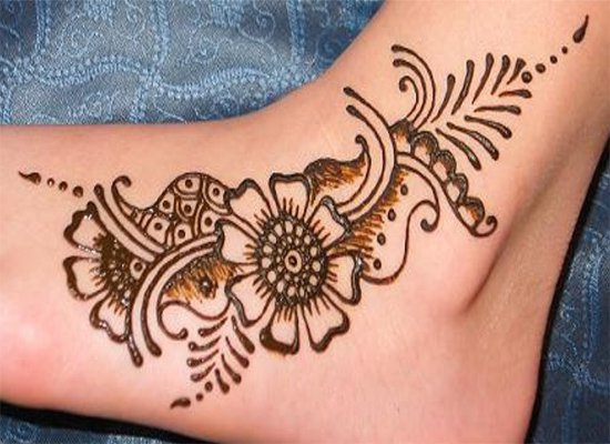 foot mehandi