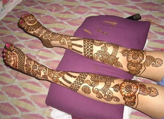 foot mehandi