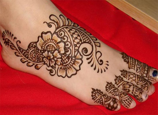 foot mehendi