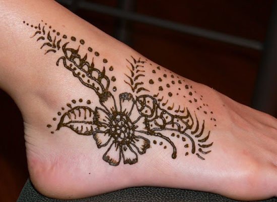 foot mehandi