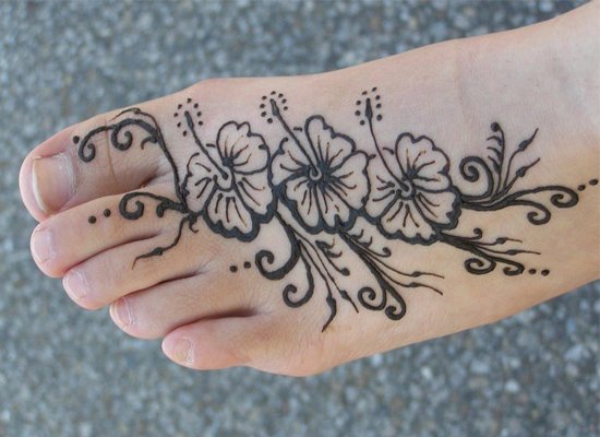 foot mehendi