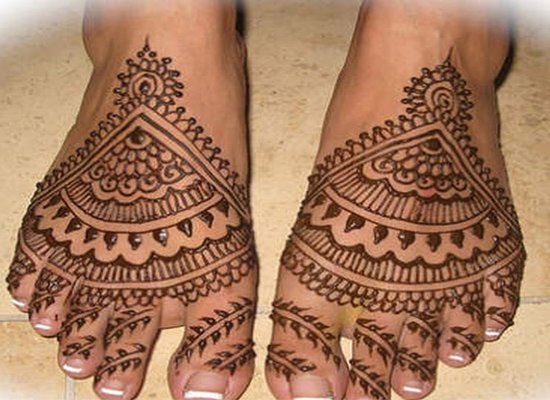 foot mehendi