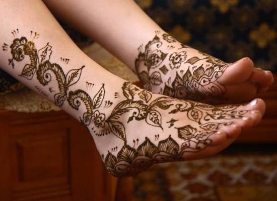 foot mehendi