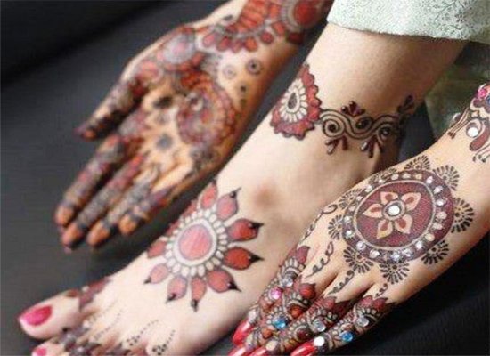 foot mehandi