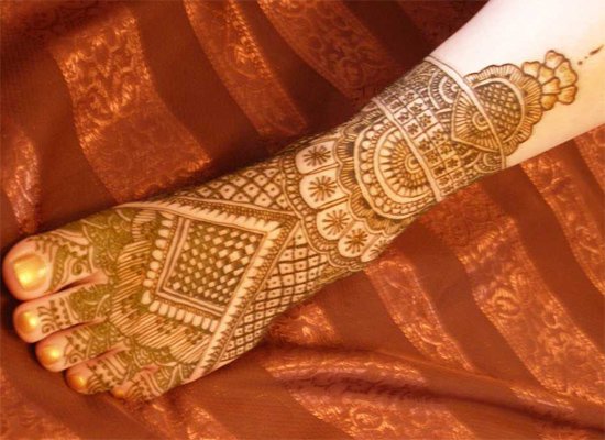 foot mehandi