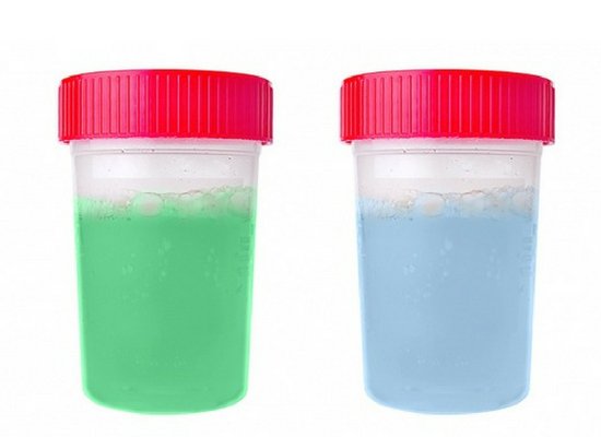 Blue or green 