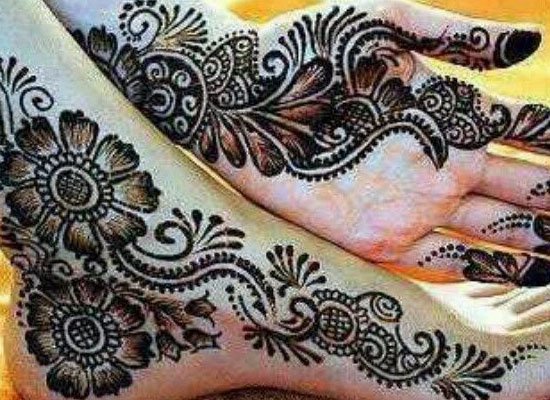 foot mehendi