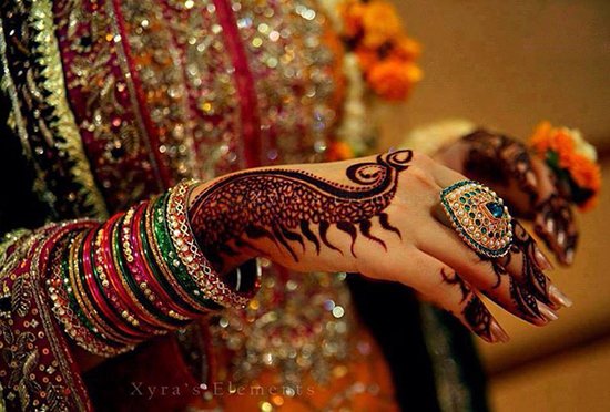 Arabic bridal mehndi design 121