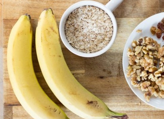 Banana and oatmeal 