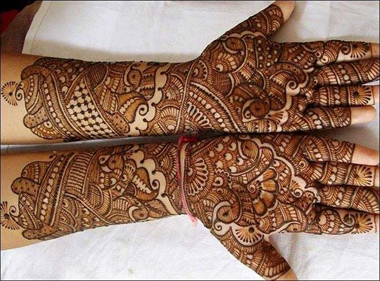 bridal mehndi designs for hands - dulhan henna designs on Latest