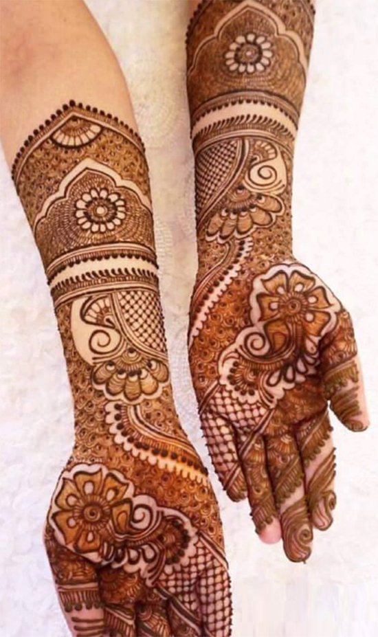 Bridal Mehendi Designs For Hands