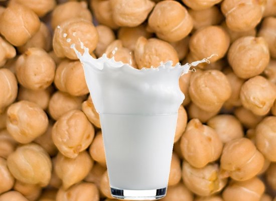 Chick pea with milk