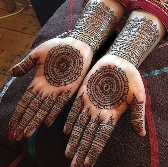 Ethnic Bangle Mehndi Design