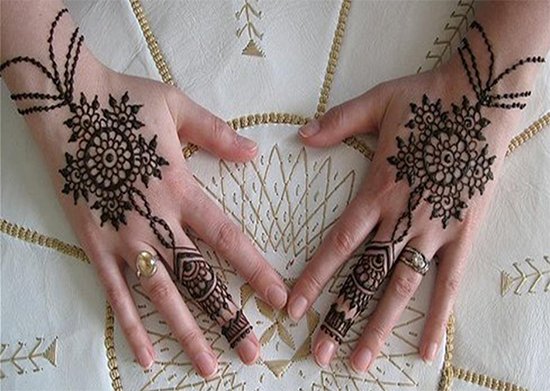 Floral Bracelet Mehandi