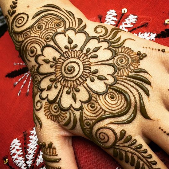 Floral Mehendi Design 4