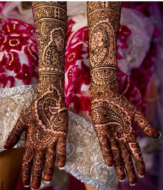 Full hands Latest mehendi design