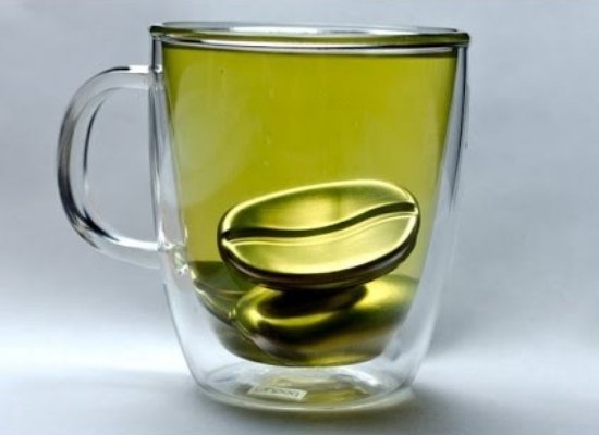 Green coffee drink