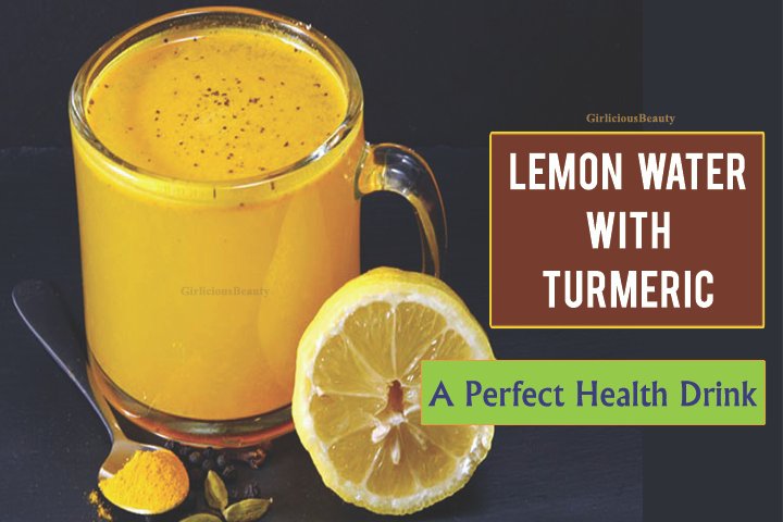 LEMON WATER WITH TURMERIC