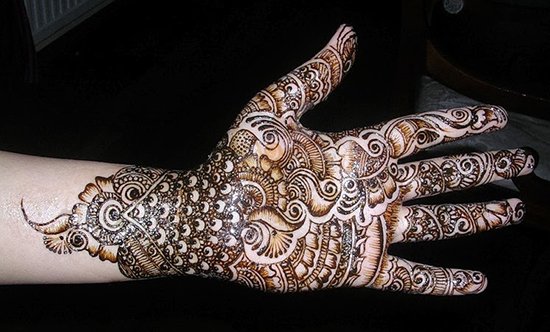 Moonlight Mehendi Design 5