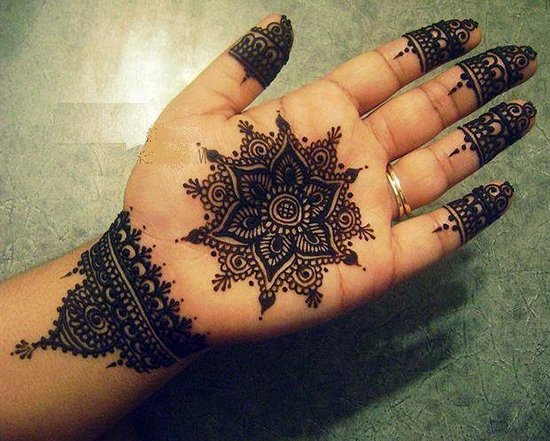 Morocco Floral Mehndi Pattern