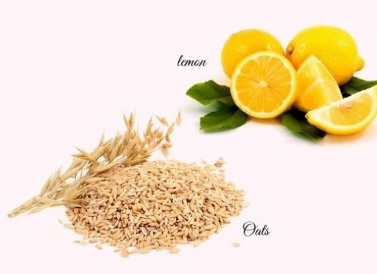 Oatmeal with lemon