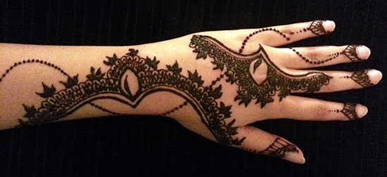 Rotating Mehndi Design