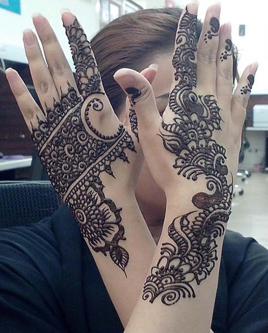 Traditional Dubai Mehndi Design