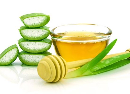 Castor oil and aloe vera