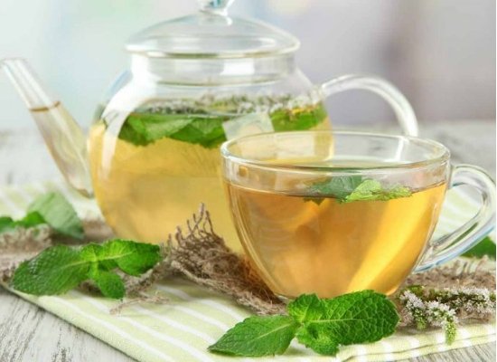 Mint tea