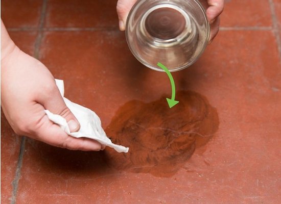 Removes oil