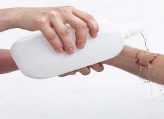 Saline water