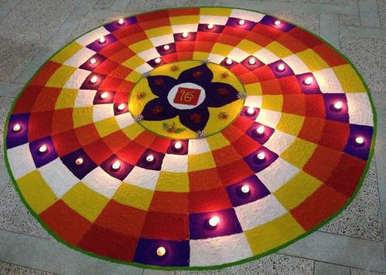 New Pattern Diwali rangoli designs