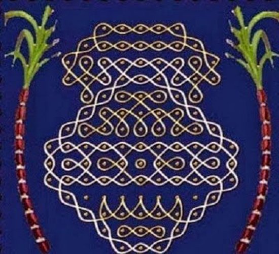 Nice Pongal Festival Images Hd lovable images pongal rangoli kol