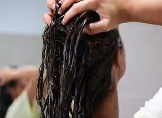 Aloevera and lime hair mask