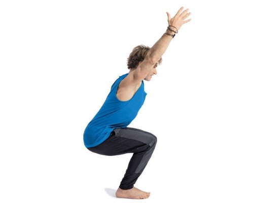 Chair pose – Utkatasana
