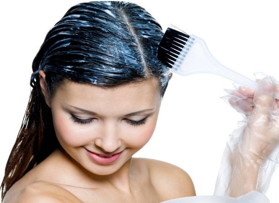 Curd hair mask: