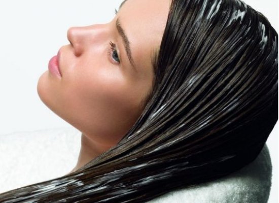 Hair conditioning egg mask