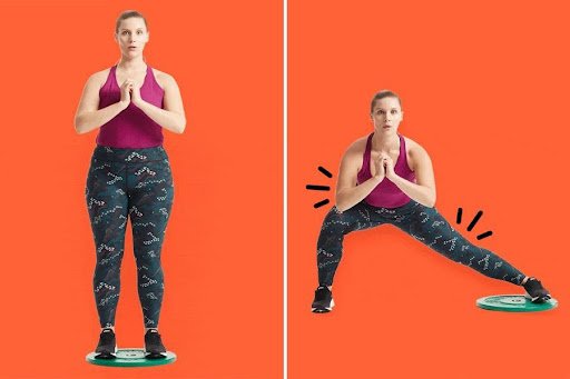 Lateral Lunge to Balance