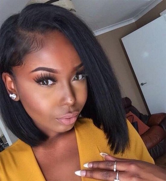 Straight Asymmetrical Bob